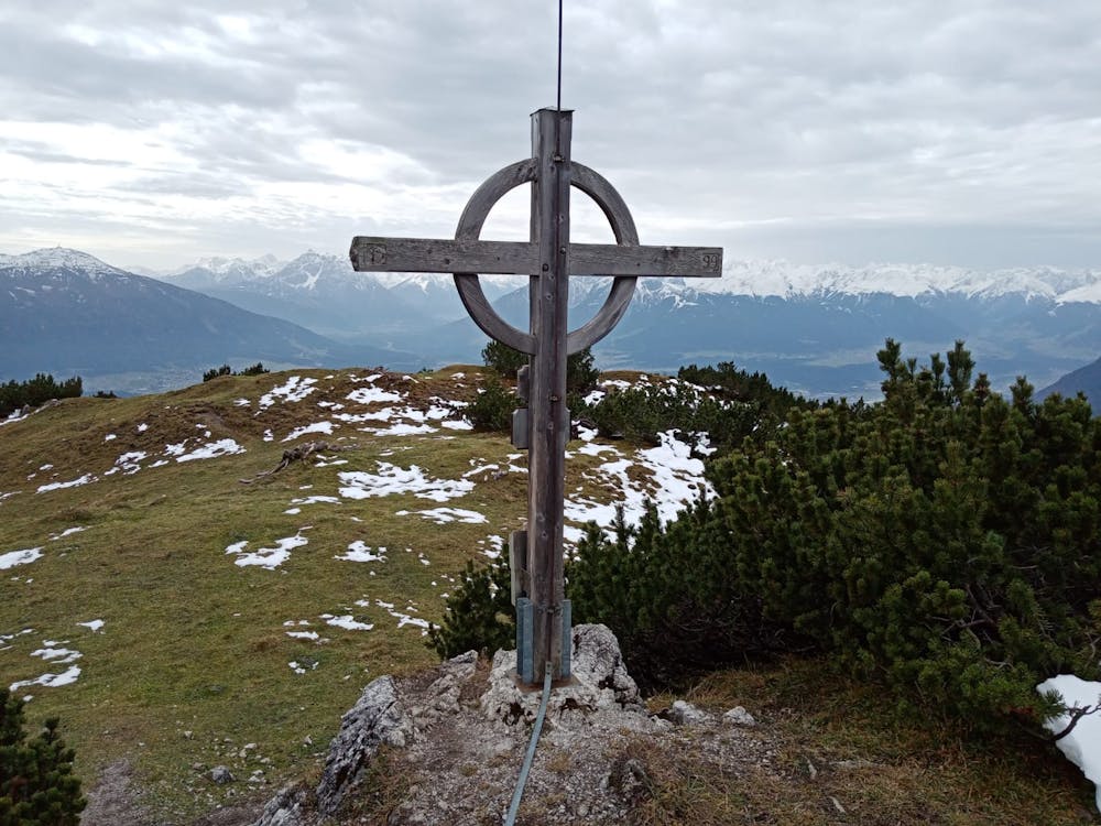The summit cross