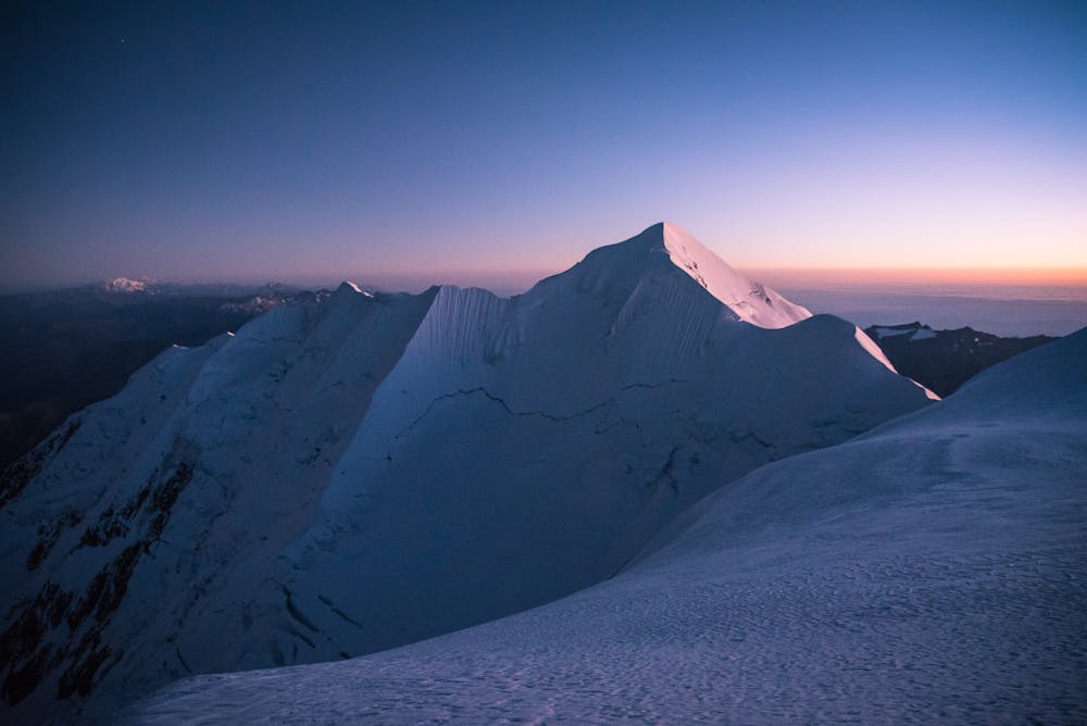 First light on the North Summit