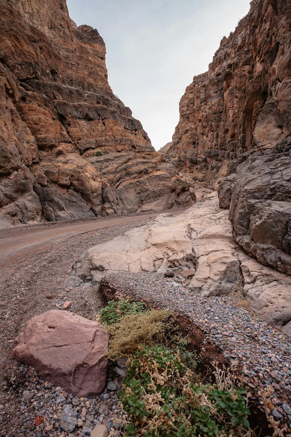 The road through the Narrows.