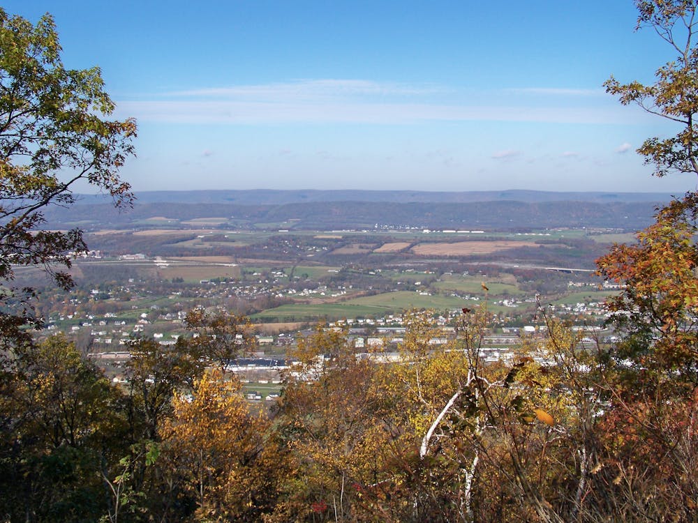 Nittany Valley from Mount Nittany