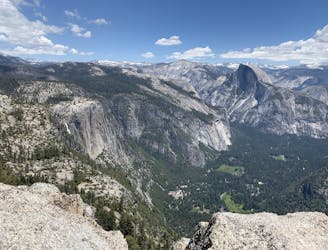 Lower Yosemite Falls to El Capitan