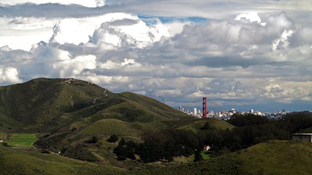 View of San Francisco from Hill 88