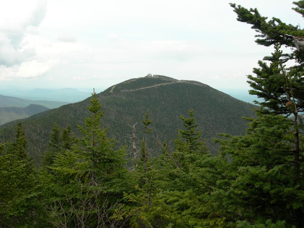 Jay Peak, Vermont, seen from Big Jay Mountain