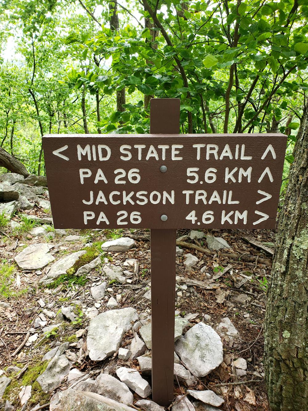 Photo from Mid State Trail: Jo Hays Vista to US-322