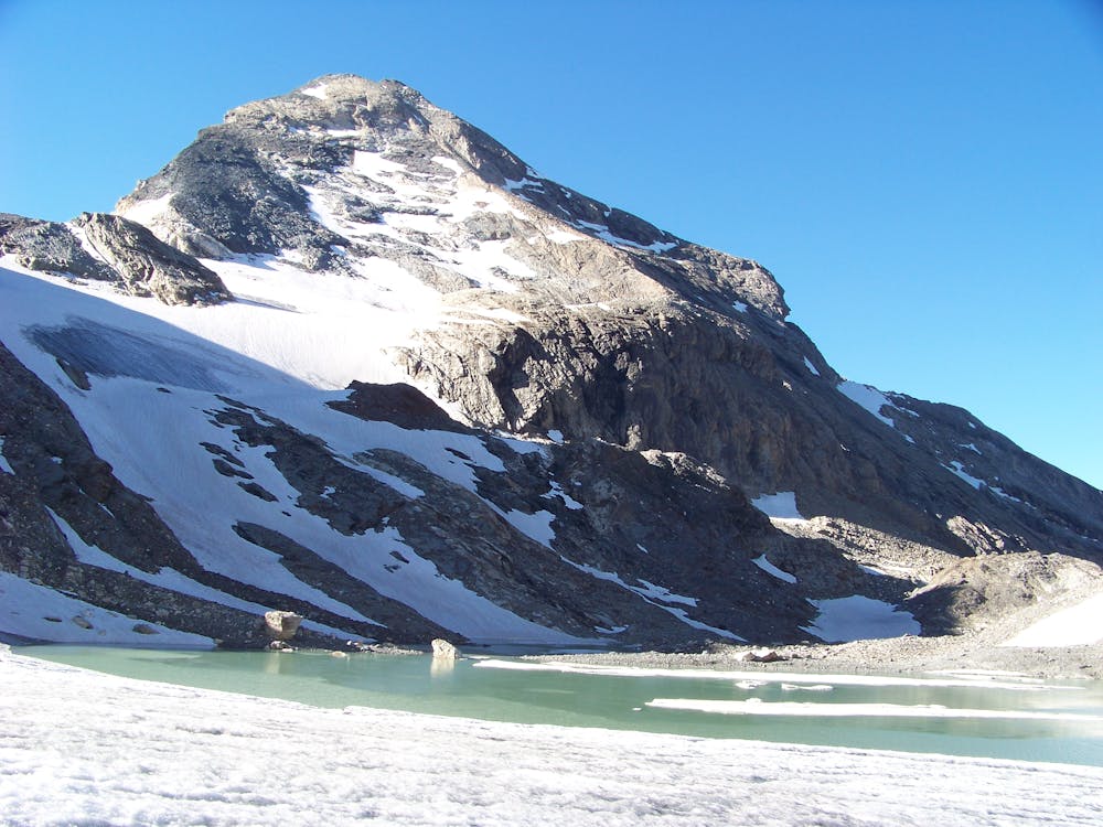 Lac glaciare et la Tsanteleina
