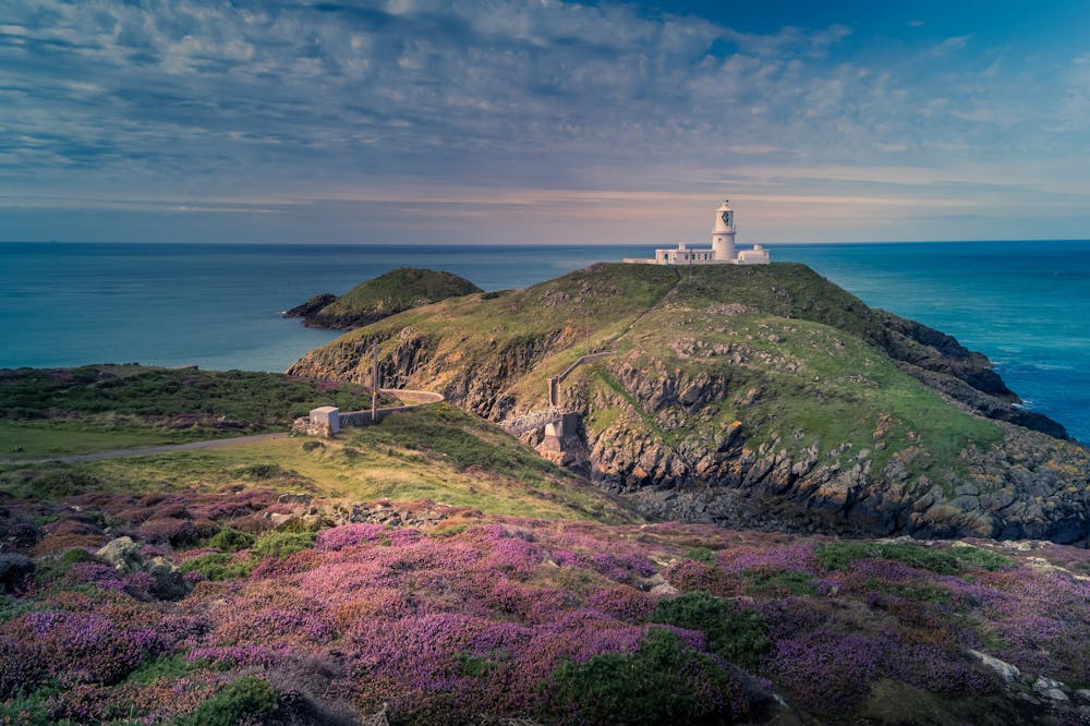 Strumble Head Lighthouse in Pembrokeshire