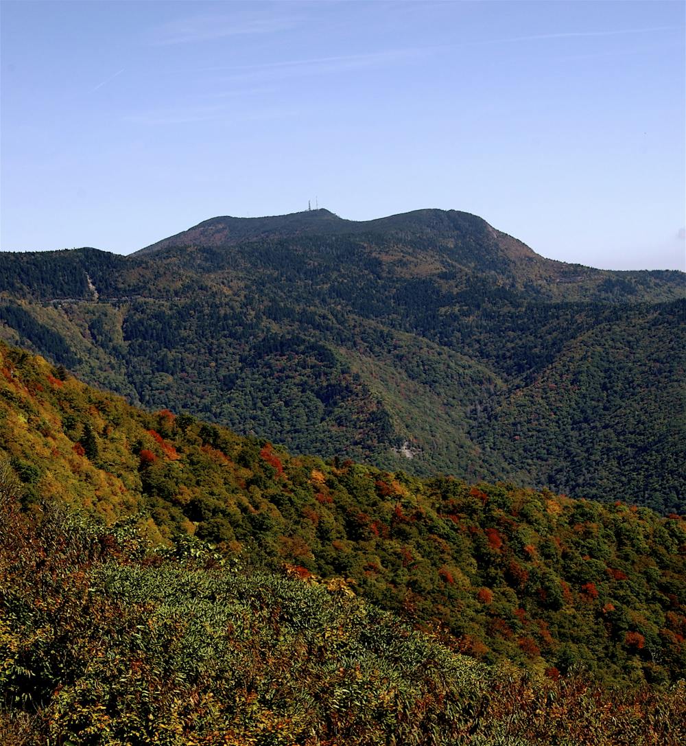Mount Mitchell fromBRP