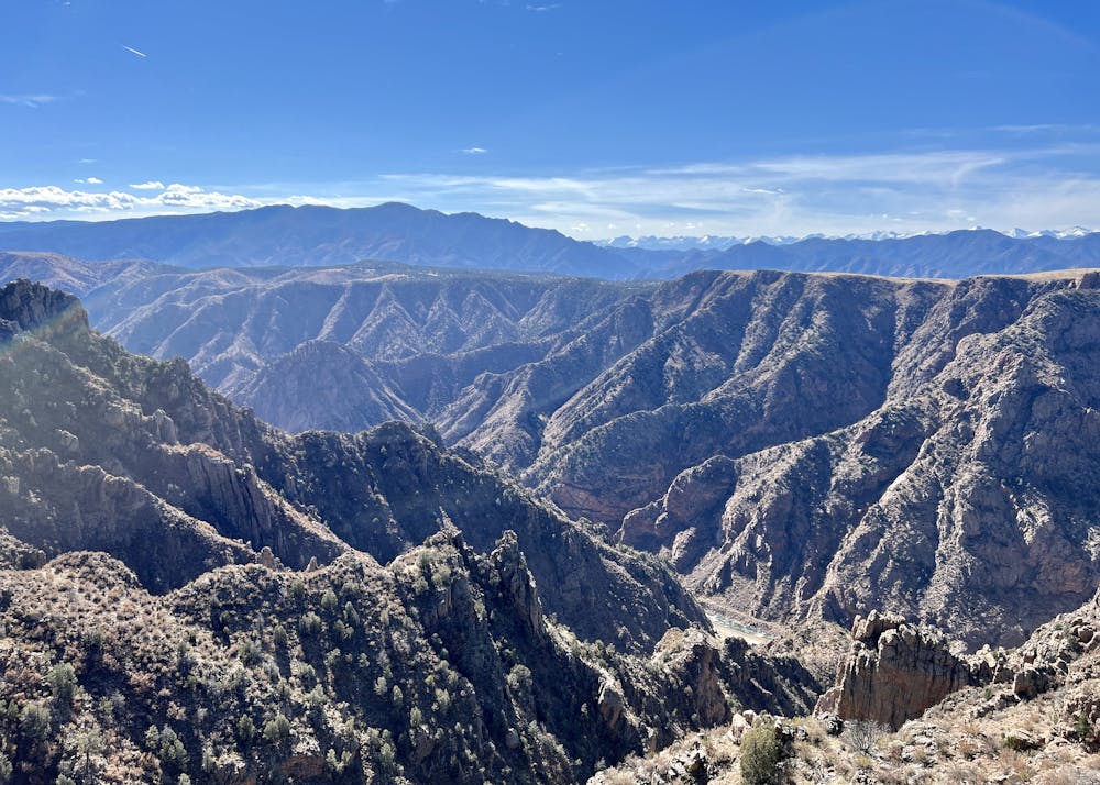 Looking into the Royal Gorge