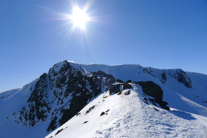 Ski Tour and Freeride the Wild Cairngorm Mountains