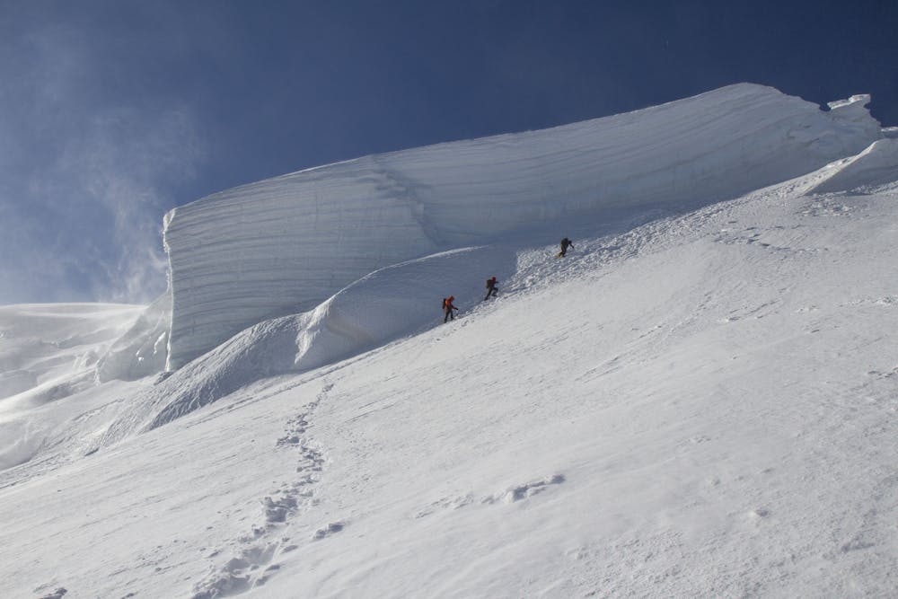 Seracs on Mont Blanc du Tacul