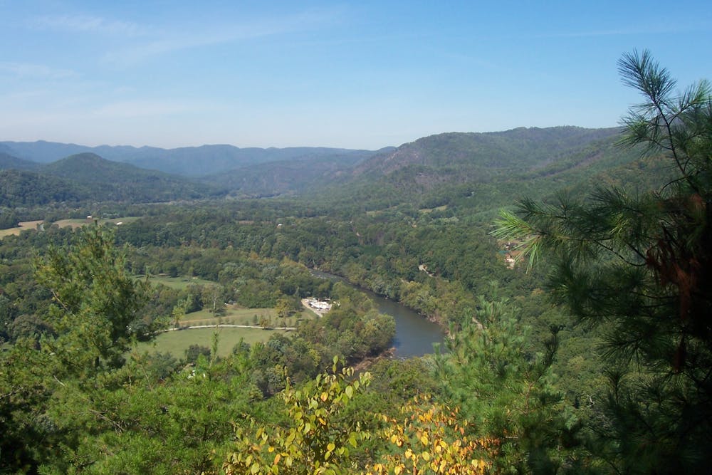French Broad River/Lovers Leap - Appalachian Trail