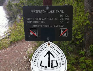 CDT: Border Monument Terminus to Waterton Park