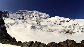 Liberty Ridge to Emmons Glacier Ski Descent on Mt. Rainier