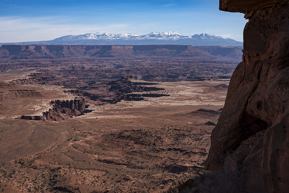 The White Rim, from Gooseberry Trail