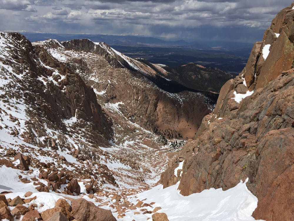 Photo from Pikes Peak: Railroad Couloir
