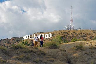 Hollywood Sign via Innsdale Trail and Mt Lee Drive