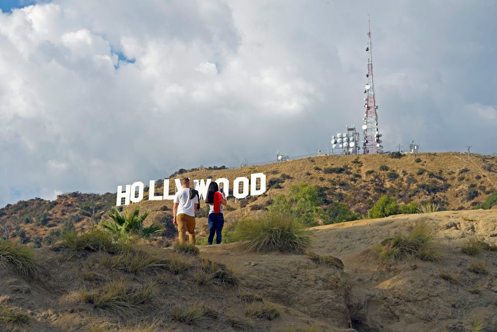 Photo from Hollywood Sign via Innsdale Trail and Mt Lee Drive
