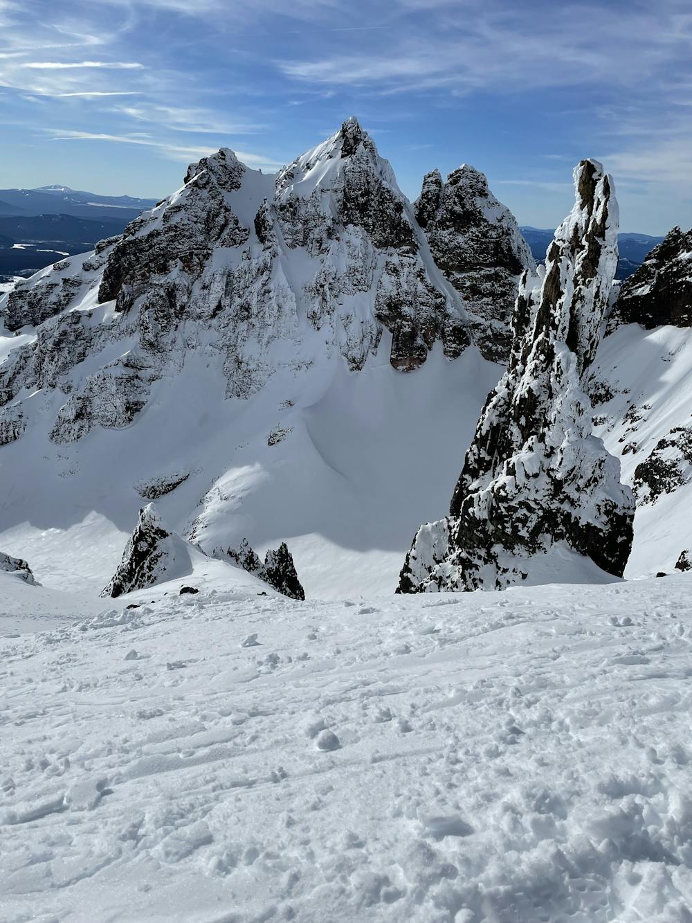 The Tower of Tower Couloir 