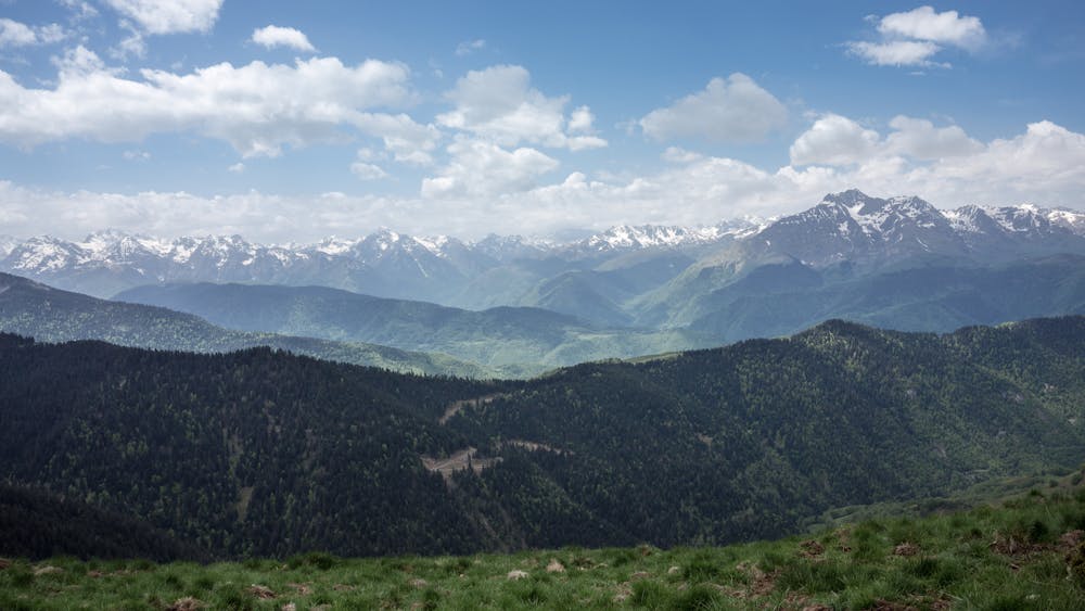 Pyrenees panorama 