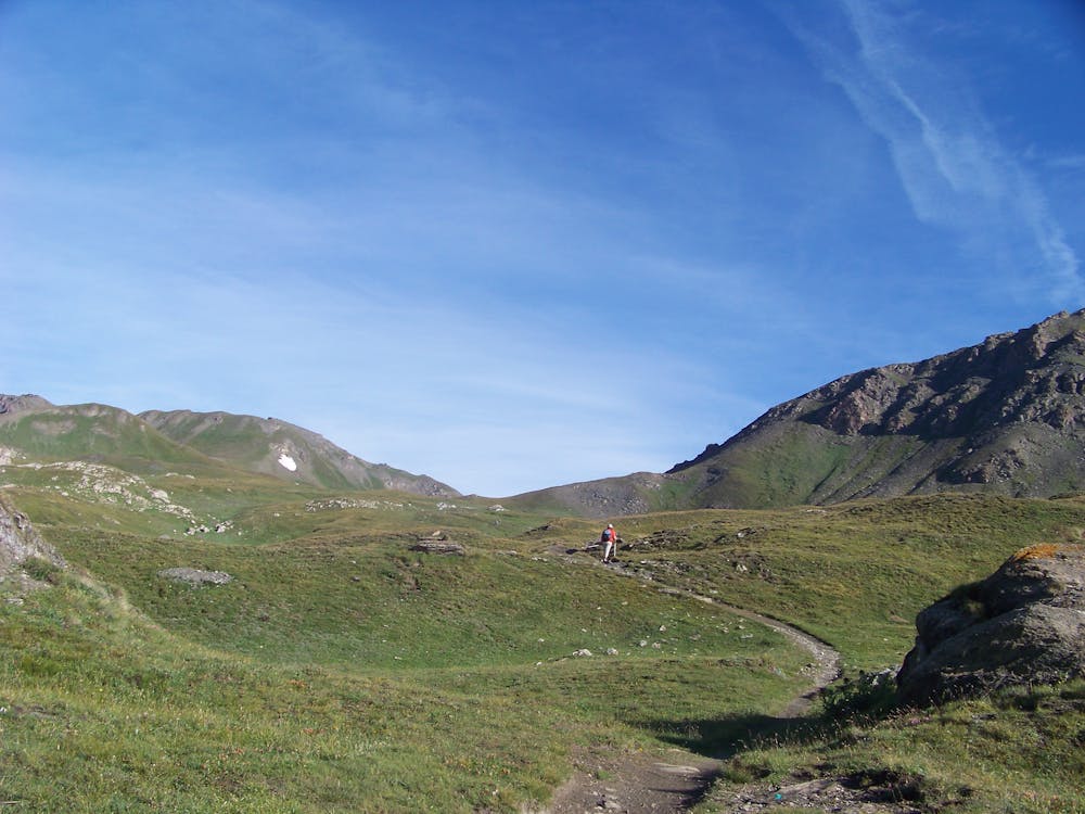 Signal du Petit Mont Cenis 3162m, voie normale Arête SW
