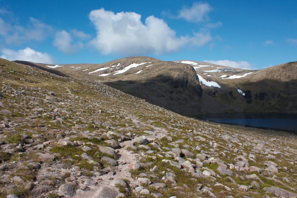 The track to Ben MacDui