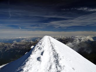 Mont Blanc, 4808m. The 3 Monts Route