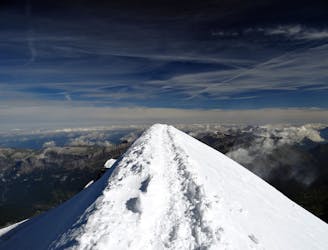 Mont Blanc, 4808m. The 3 Monts Route