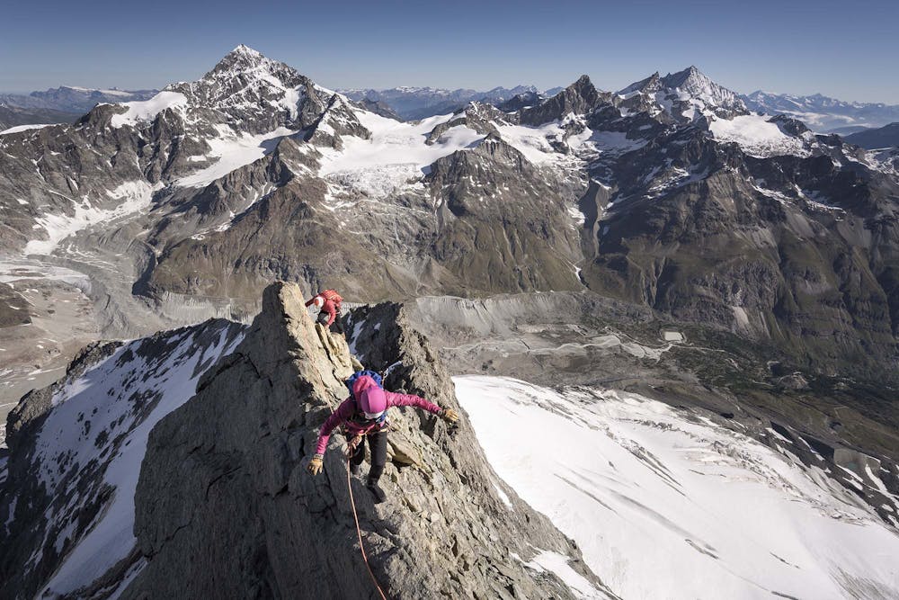 Photo from Matterhorn via Zmutt ridge