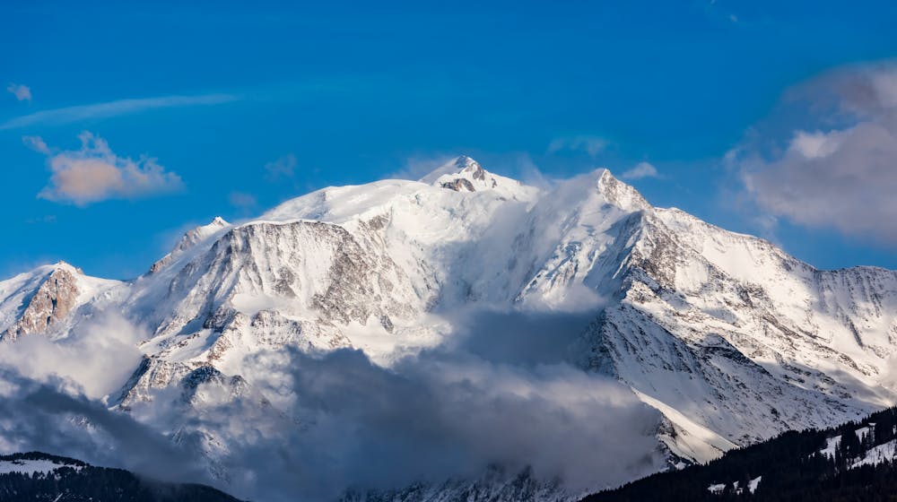 Vue sur le Massif du Mont Blanc