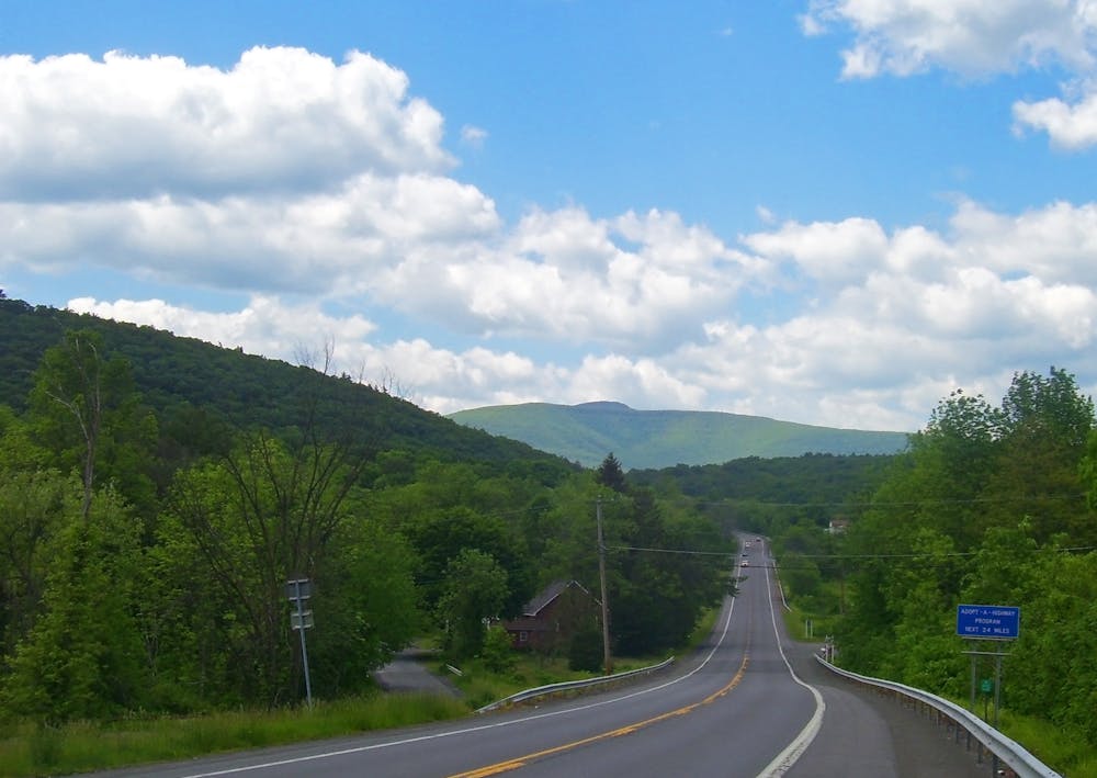 Kaaterskill High Peak viewed from NY-32