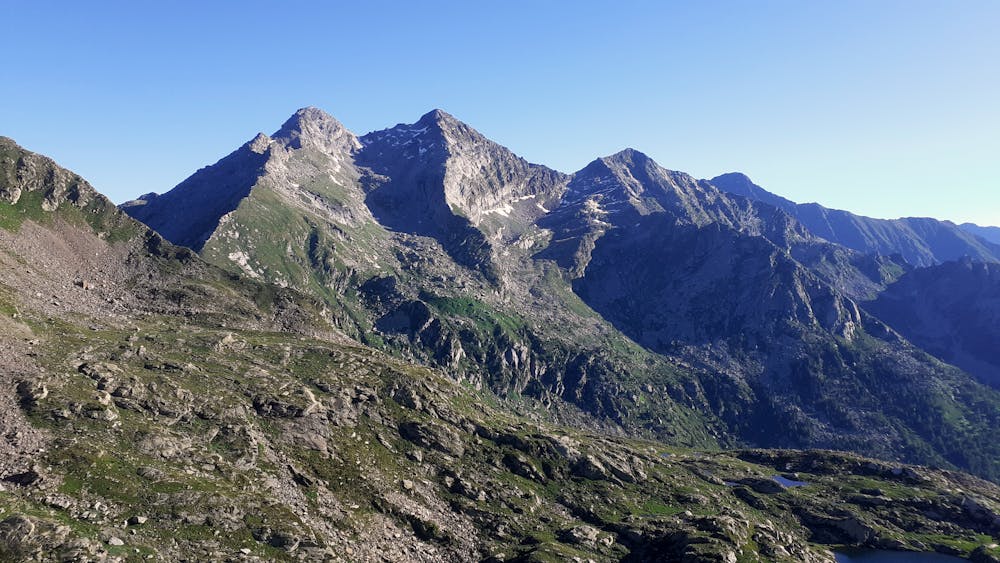 Landscape from summit, becca Torchè e Vlou