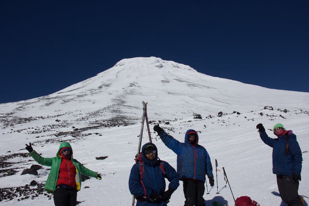 Photo from Lanín Volcano Normal Route