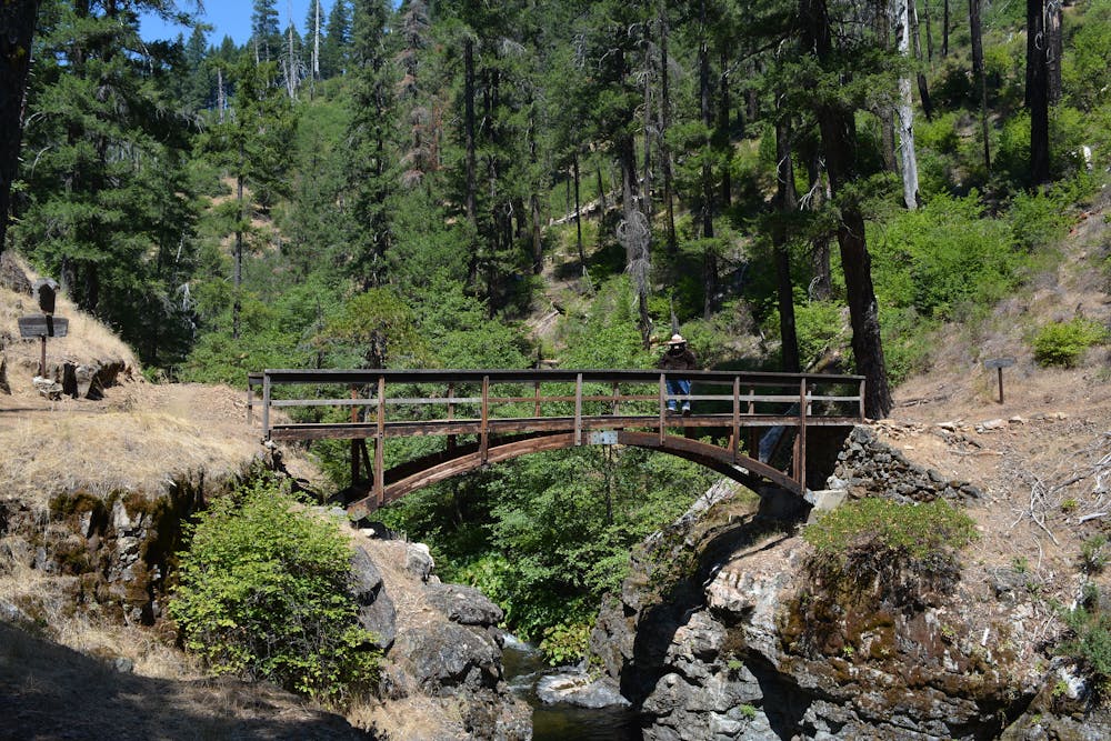 Squaw Valley Creek bridge
