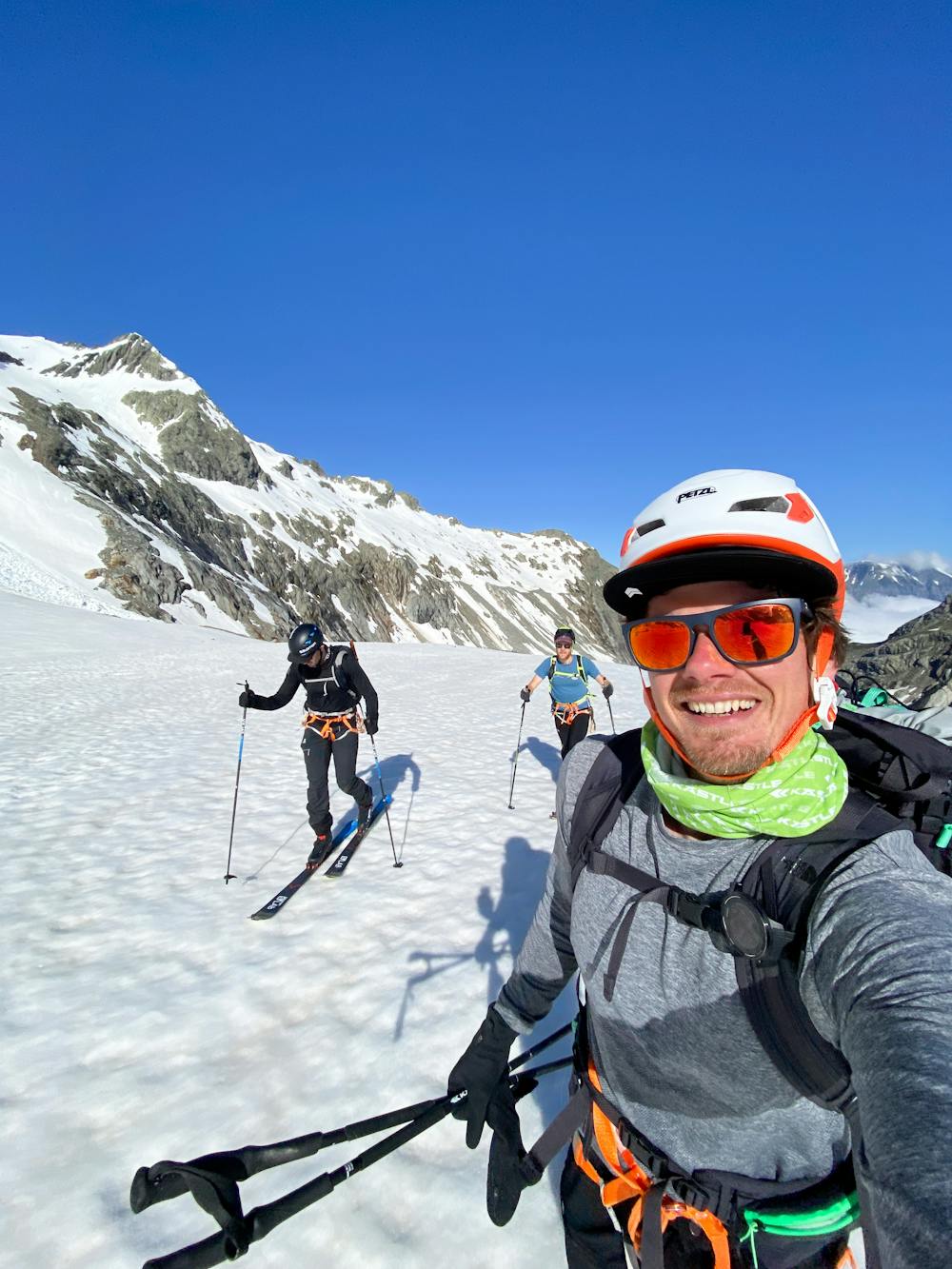 Team glacier skin selfie!