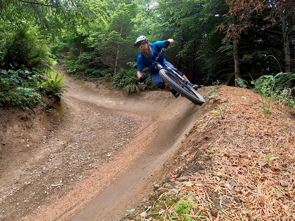 Massive berms and jumps on Mohawk