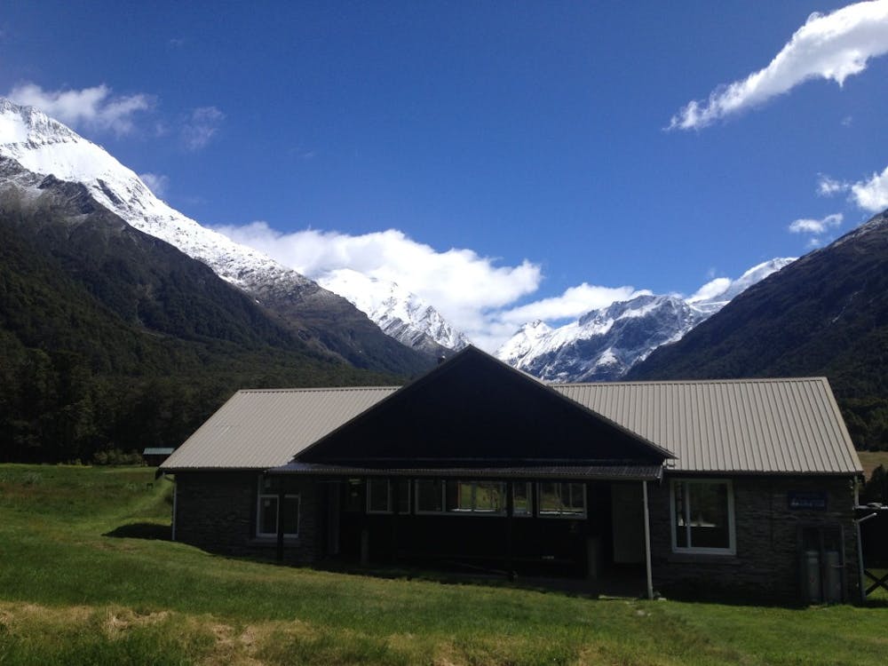 Looking out into the Matukituki Valley