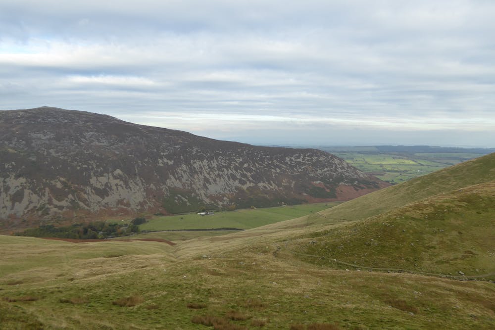 Looking over to Carrock Fell
