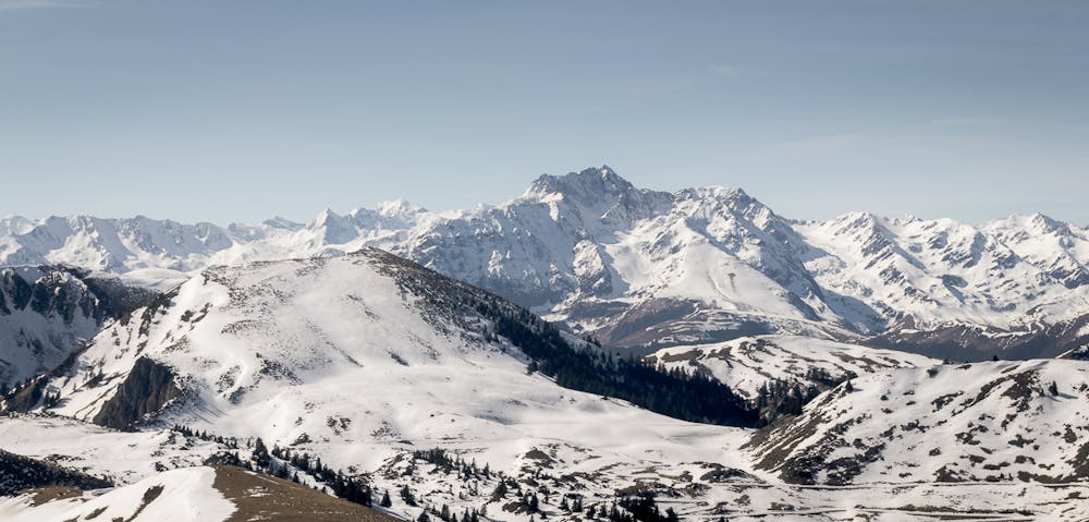 Arbizon massif from Pic de Mont Aspet
