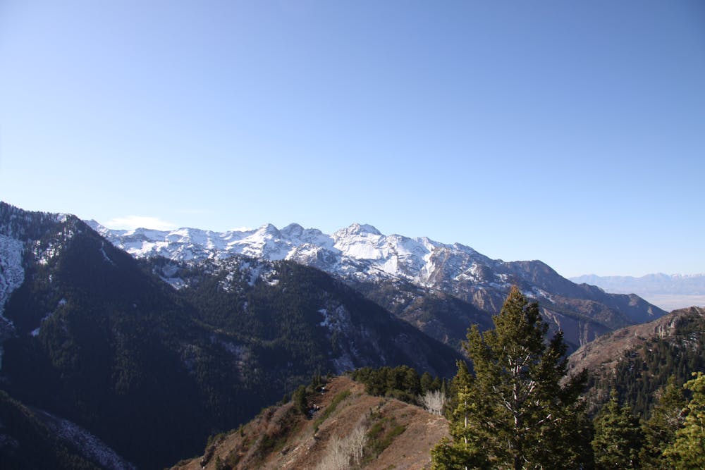 View of Twin Peaks from the top of Circle All Peak
