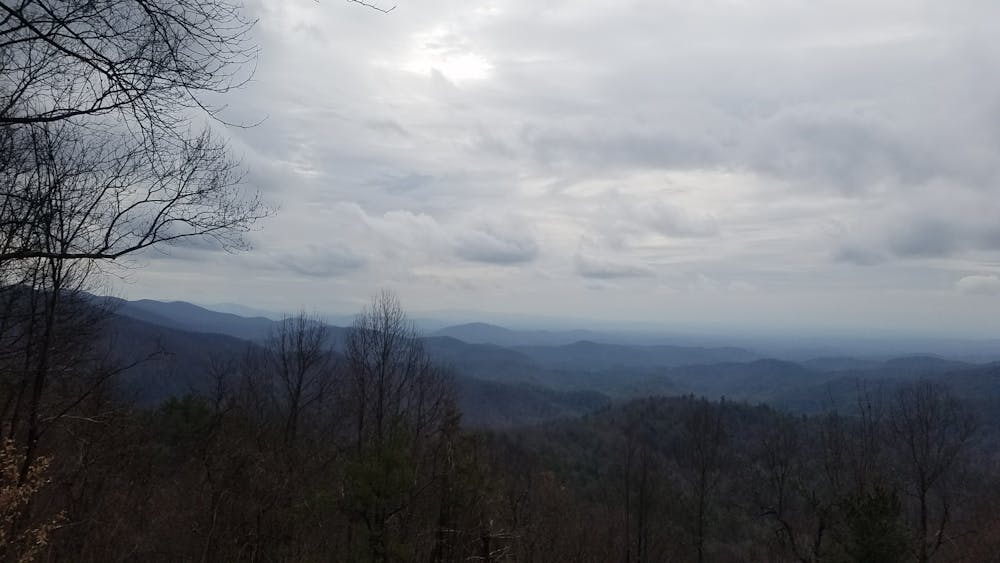 Mountain Town Overlook, west of Buddy Cove Gap