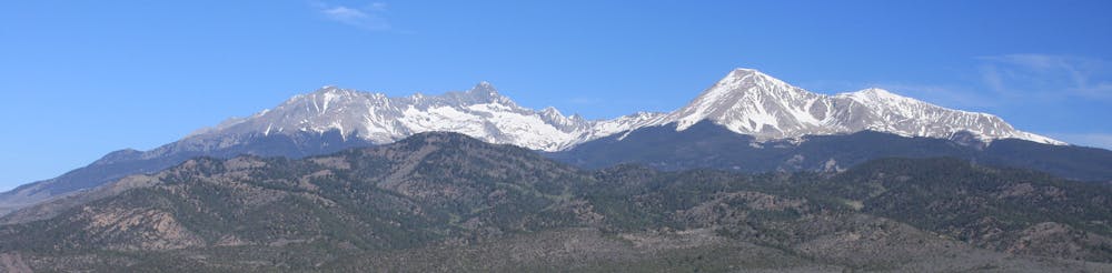 Blanca Peak and Mount Lindsey