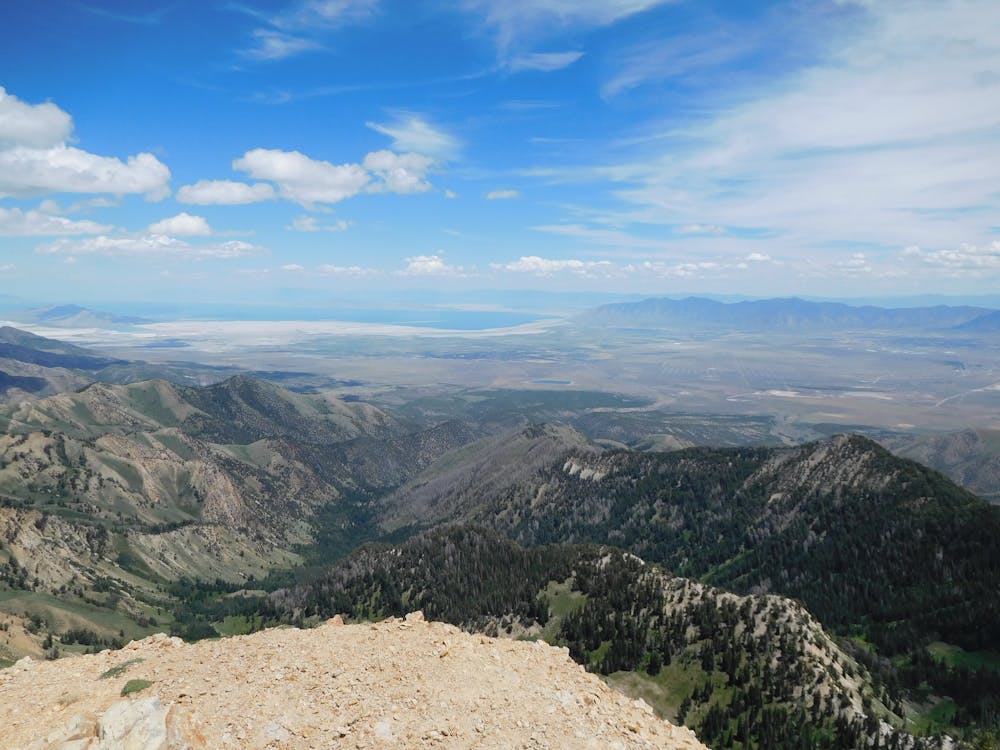 Typically huge Utah views from near the summit