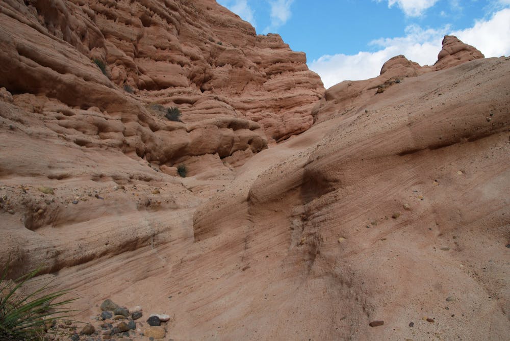 Swirling sandstone formations of Red Rock Canyon