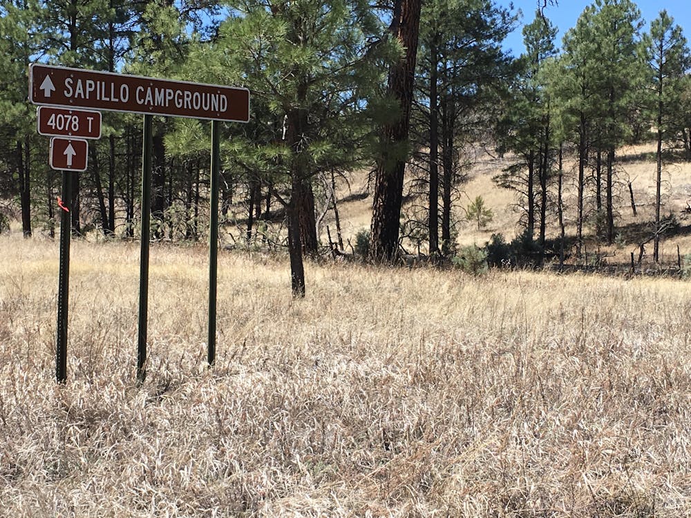 Photo from CDT: Sapillo Campground to NM-163