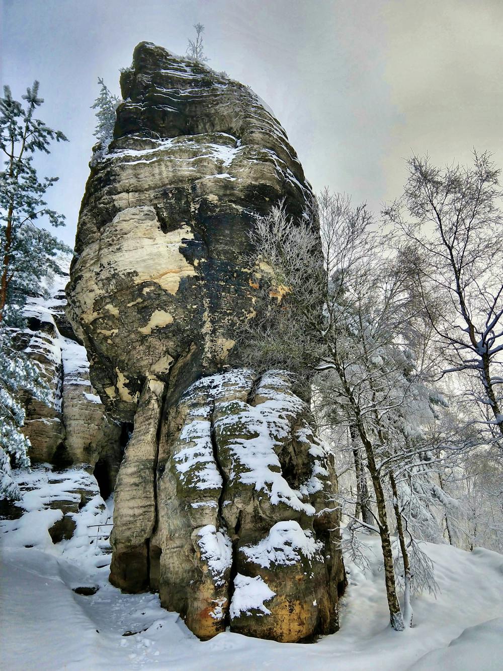 The Tisa Walls area is a popular rock climbing crag.