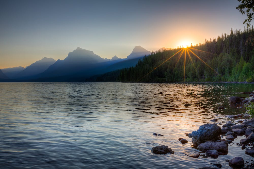 Glacier - Lake McDonald Sunrise