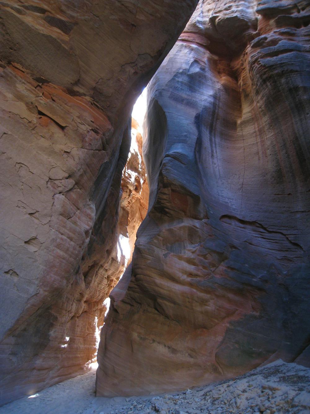 Narrows in a side canyon of the East Fork Virgin River
