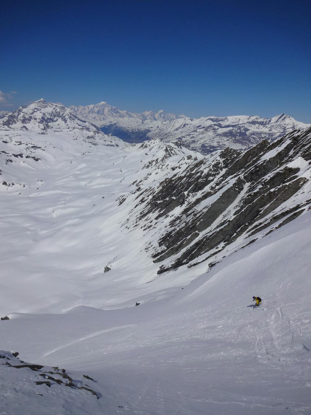 Photo from Glacier de la Leisse via Pointe de la Sana