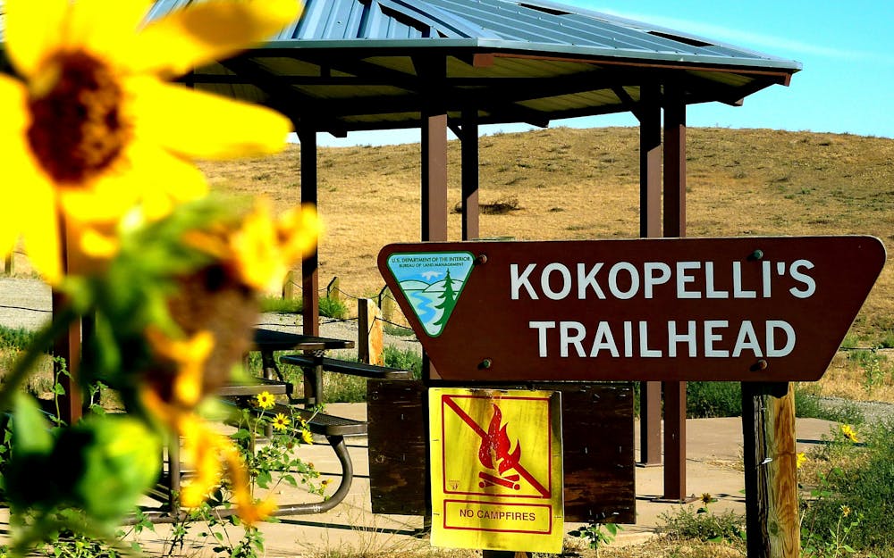 Photo from The Kokopelli Trail