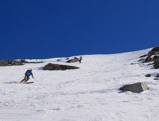 Silvretta Ski Tour: Hintere Jamspitze from the Jamtal Hut